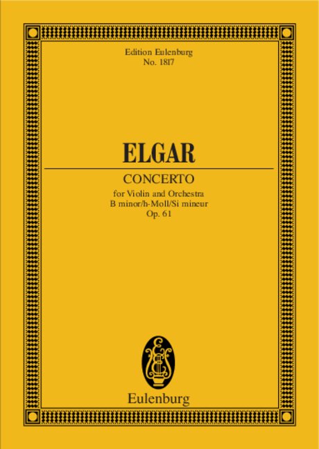 Concerto B minor op. 61 - Elgar, Edward