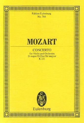 Concerto D major KV 211 - Mozart, Wolfgang Amadeus