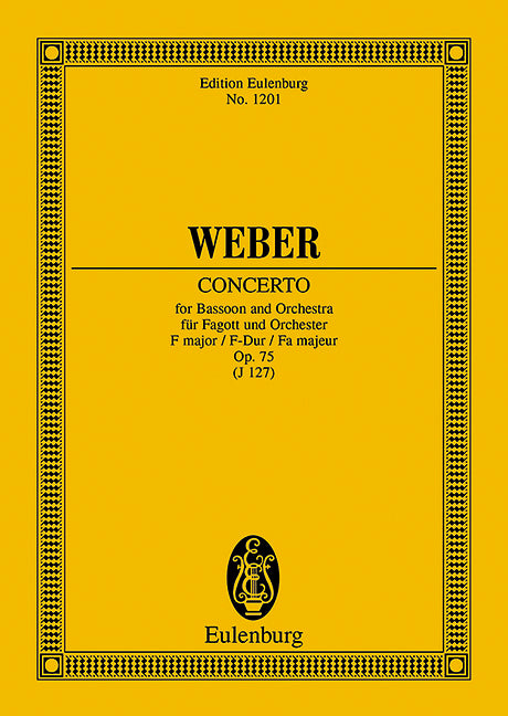 Concerto F major op. 75 JV 127 - Weber, Carl Maria von