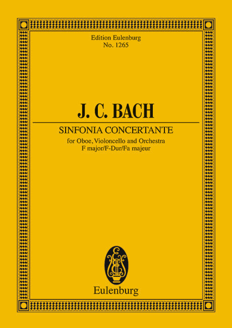 Sinfonia concertante in F major - Bach, Johann Christian