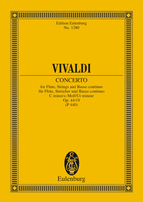 Concerto C minor op. 44/19 RV 441 / PV 440 - Vivaldi, Antonio