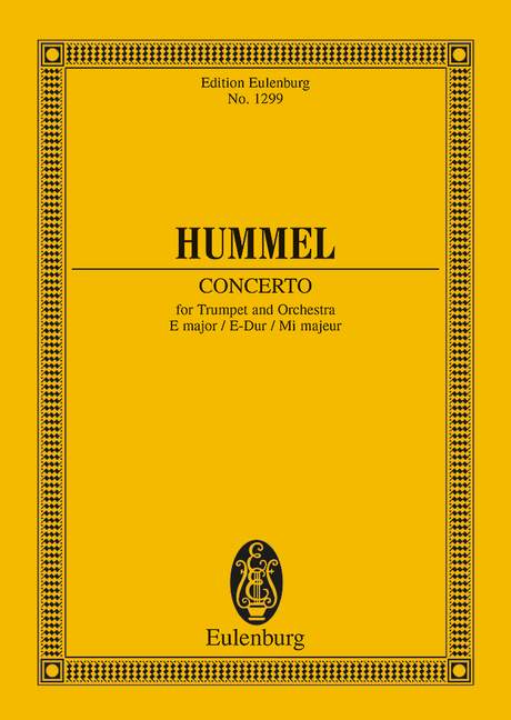 Concerto E major - Hummel, Johann Nepomuk