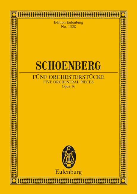 5 Orchestral Pieces op. 16 - Schoenberg, Arnold