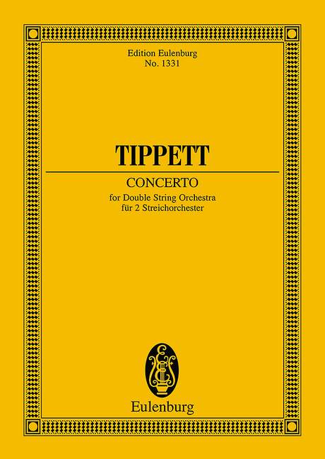 Concerto for Double String Orchestra - Tippett, Sir Michael