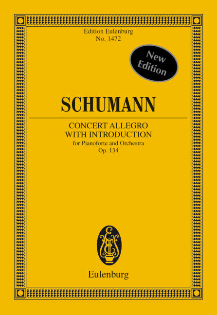 Concert Allegro with Introduction D minor op. 134 - Schumann, Robert