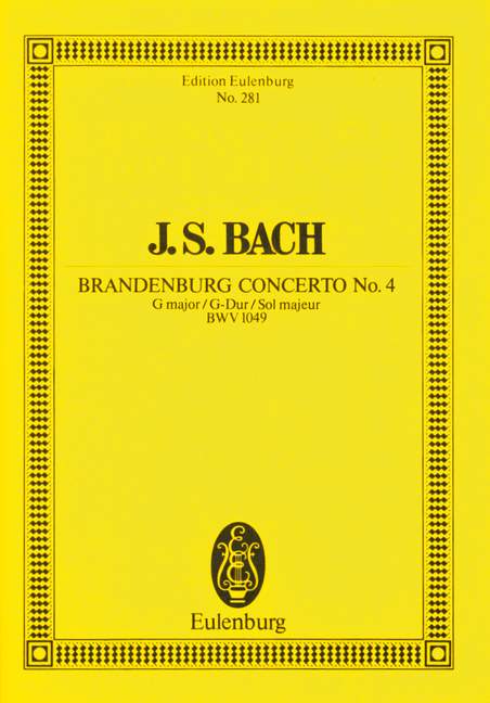 Brandenburg Concerto No. 4 in G major BWV 1049 - Bach, J. S.