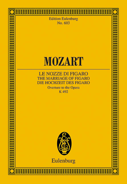 The Marriage of Figaro K 492 - Mozart, Wolfgang Amadeus