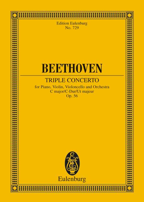 Triple Concerto C major op. 56 - Beethoven, Ludwig van