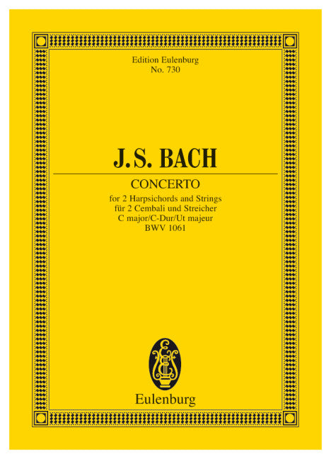 Concerto C major BWV 1061 - J. S. Bach