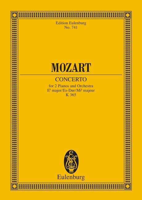 Concerto Eb major KV 365 - Mozart, Wolfgang Amadeus