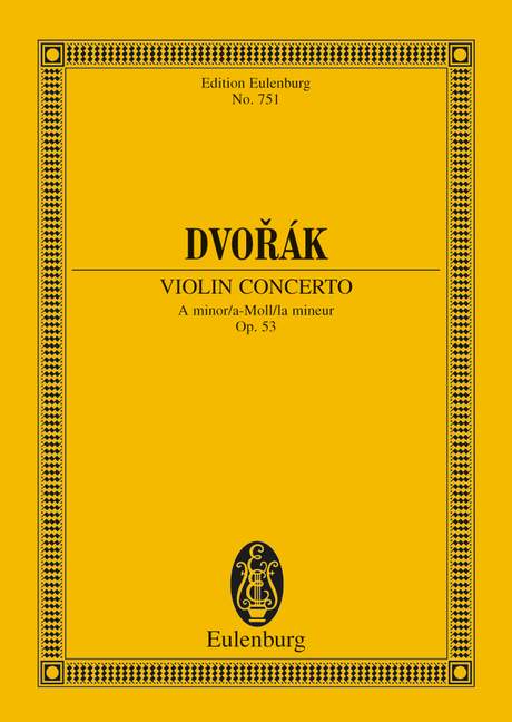 Concerto A Minor op. 53 B 108 - Dvorák, Antonín