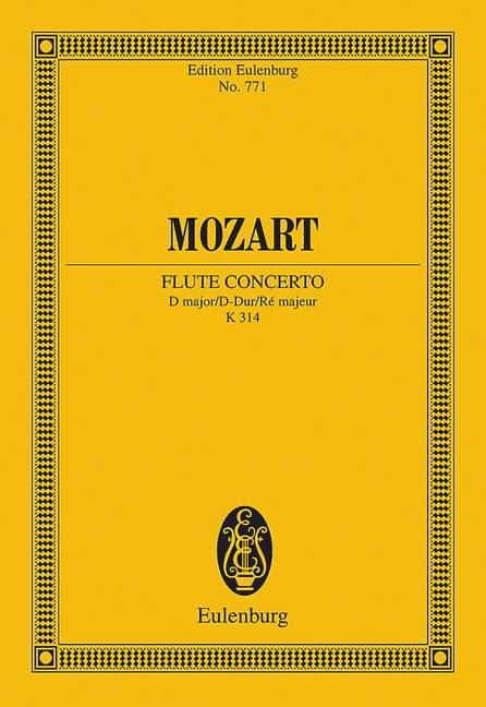 Concerto D major KV 314 - Mozart, Wolfgang Amadeus