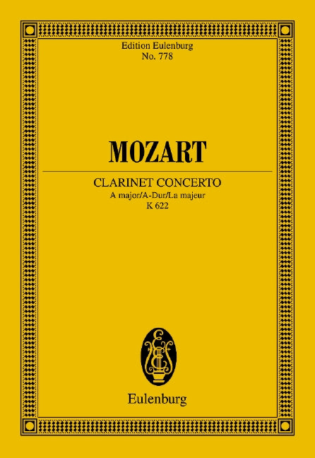 Concerto A major KV 622 - Mozart, Wolfgang Amadeus