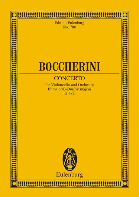 Concerto Bb Major G 482 - Boccherini, Luigi