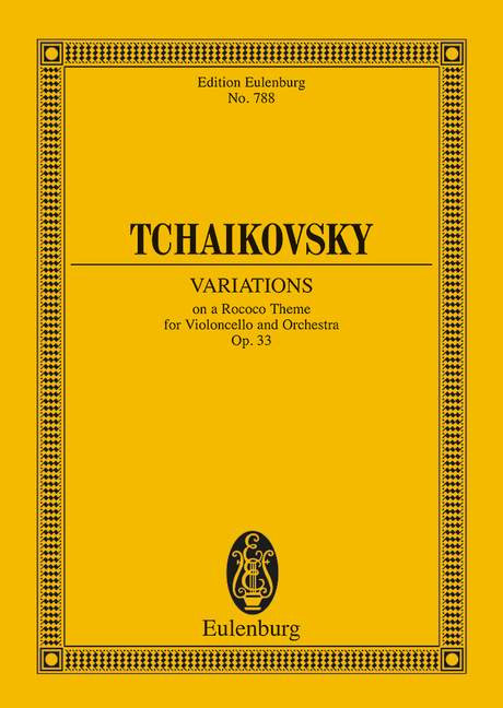 Variations on a Rococo Theme op. 33 - P. Tchaikovsky