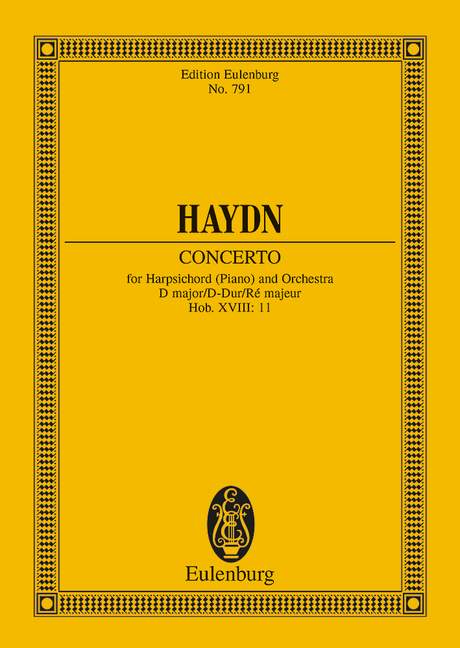 Concerto D major Hob. XVIII: 11 - Haydn, Joseph