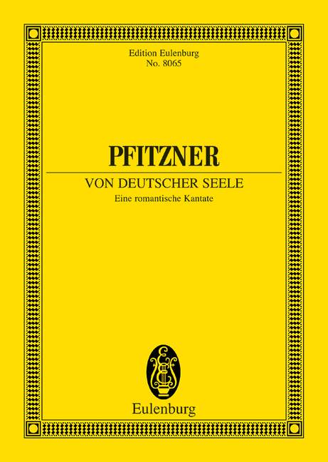 A German Soul op. 28 - Pfitzner, Hans