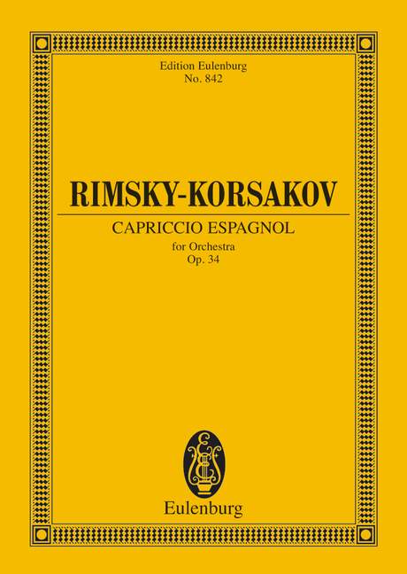 Capriccio espagnol op. 34 - Rimsky-Korsakov, Nikolai