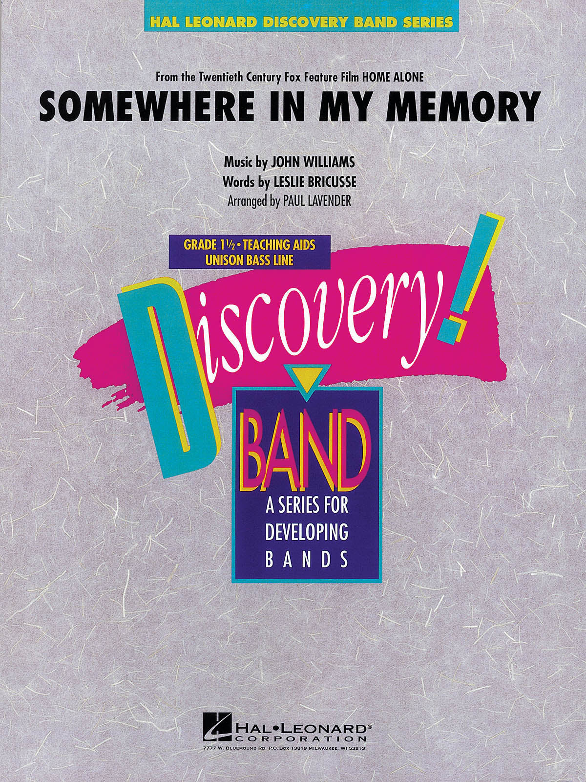 Somewhere in My Memory - John Williams-Leslie Bricusse