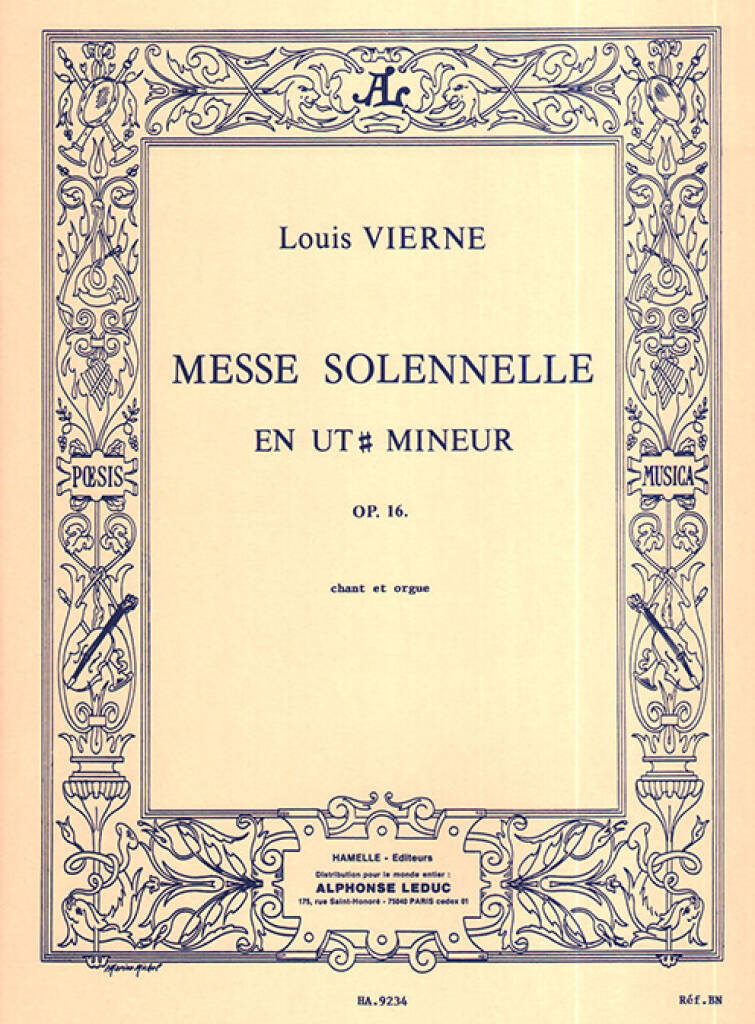 Messe Solennelle en ut mineur - Louis Vierne