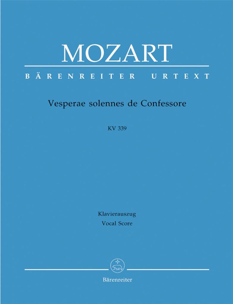 Vesperae Solennes De Confessore K.339 - W. A. Mozart