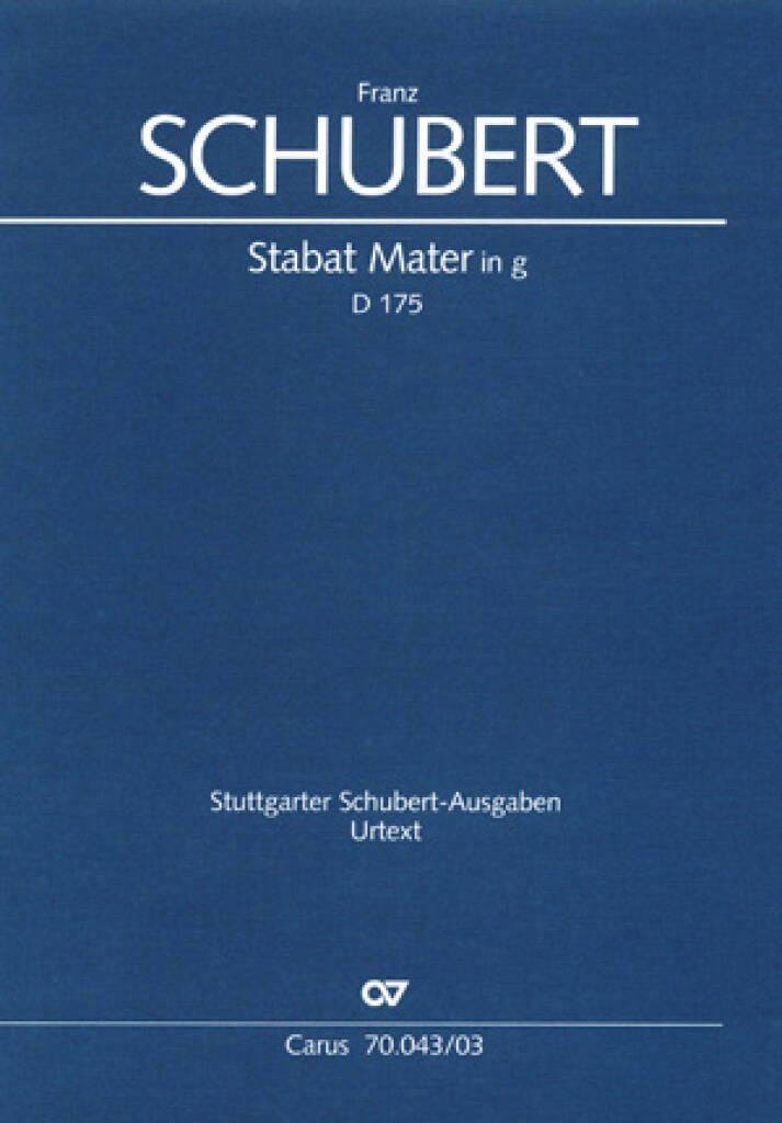 Stabat Mater In G - Franz Schubert