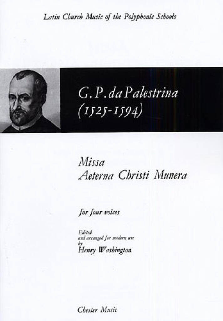 Missa Aeterna Christi Munera - Palestrina