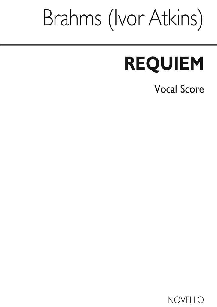 Requiem Op.45 (Novello Vocal Score)