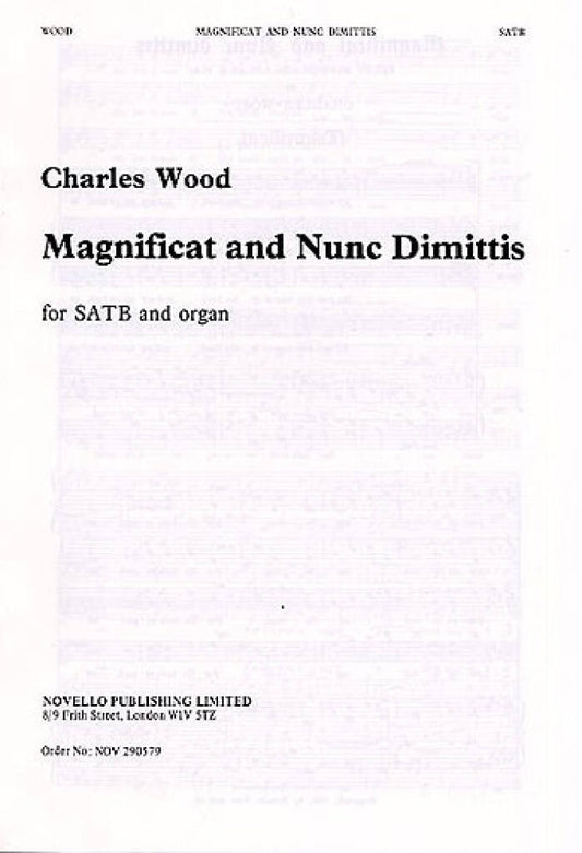Magnificat And Nunc Dimittis In E Flat No. 1 - Charles Wood