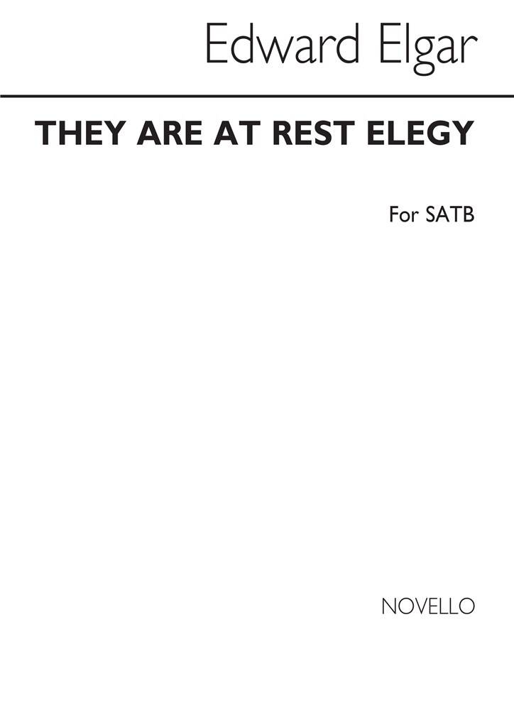 They Are At Rest - Elegy - E. Elgar