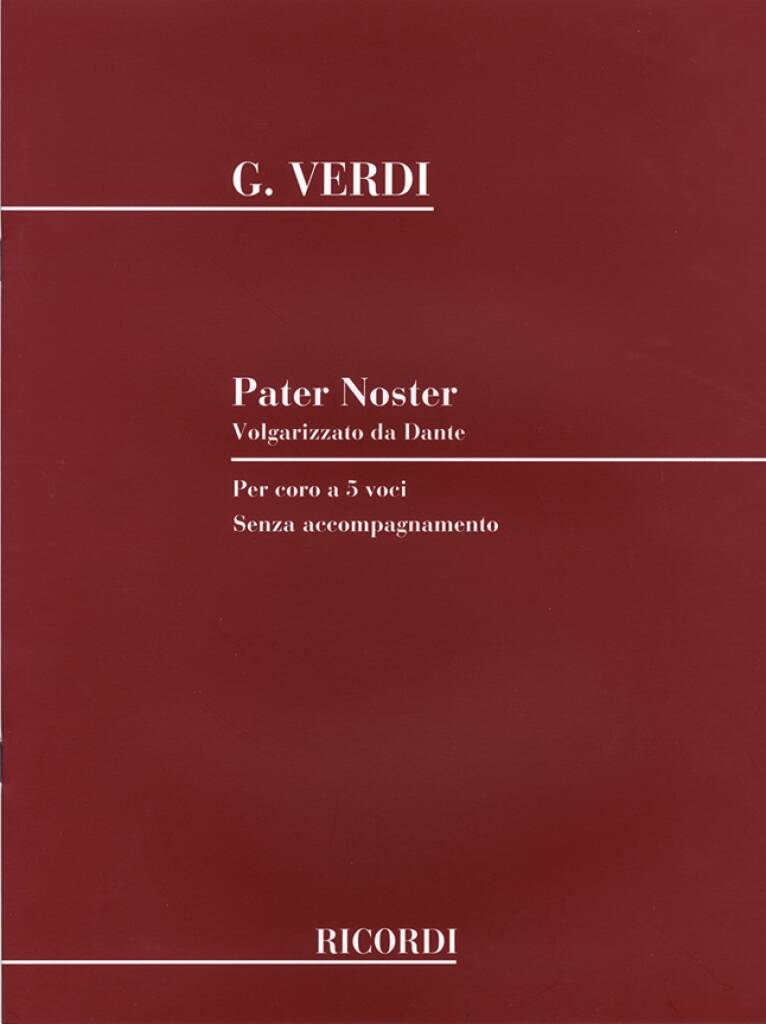 Pater Noster - G. Verdi