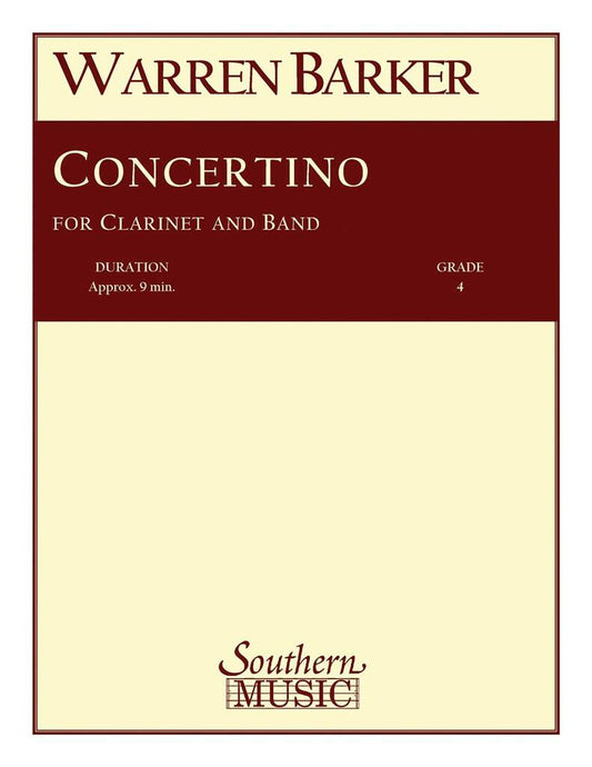 Concertino for Clarinet and Band