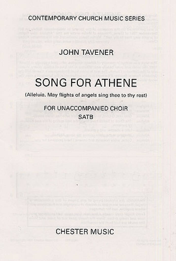 Song for Athene - John Tavener